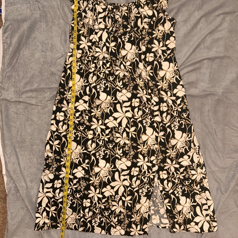 Tiered Maxi Empire Waist Dress